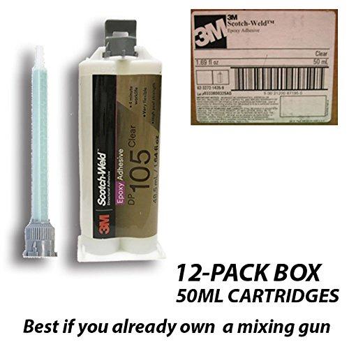 Algopix Similar Product 15 - 3M ScotchWeld DP105 Clear Flexible Heat