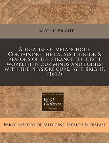 Algopix Similar Product 20 - A treatise of melancholie Containing