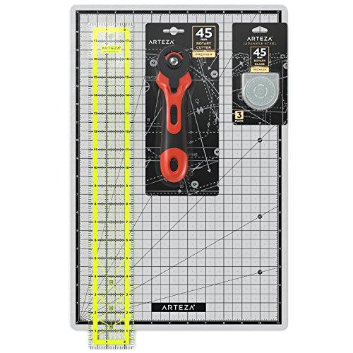 Algopix Similar Product 2 - ARTEZA Rotary Cutter Quilting Kit Set