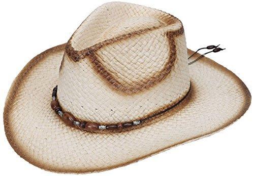 Algopix Similar Product 9 - Younglove Unisex Woven Straw Cowboy Hat