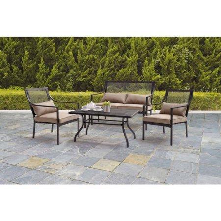 Algopix Similar Product 16 - Mainstays Bellingham 4Piece Patio