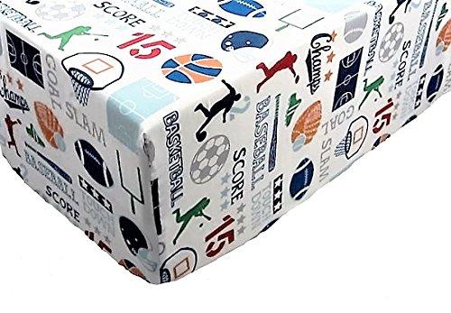 Algopix Similar Product 1 - Sports Scoreboard Shuffle FITTED SHEET
