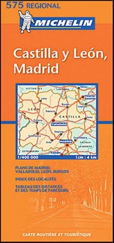 Algopix Similar Product 11 - Michelin Map No 575 Castilla y Leon