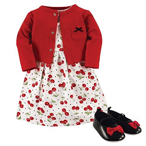 Algopix Similar Product 6 - Hudson Baby 3 Piece Dress Cardigan