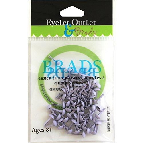 Algopix Similar Product 3 - EYELET OUTLET Round Brads 70 Pack