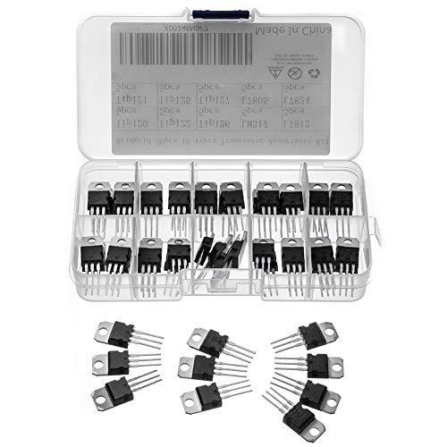 Algopix Similar Product 18 - Bridgold 6 Kinds Darlington transistors