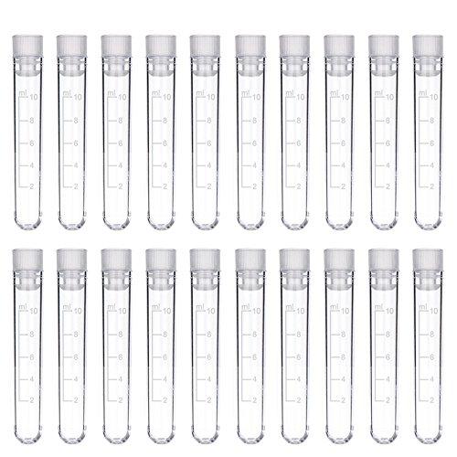 Algopix Similar Product 13 - Test Tube  50pcs 10ml Graduated