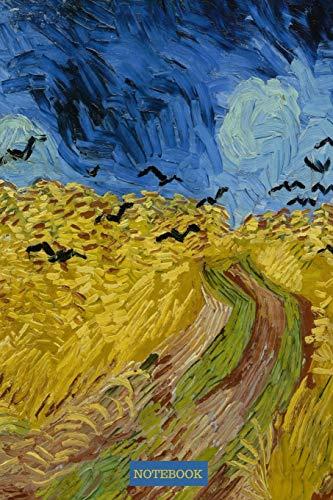 Algopix Similar Product 11 - Van Gogh Notebook Wheatfield with