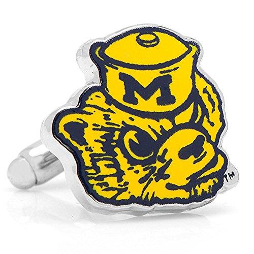 Algopix Similar Product 1 - Vintage Michigan Wolverines Cufflinks