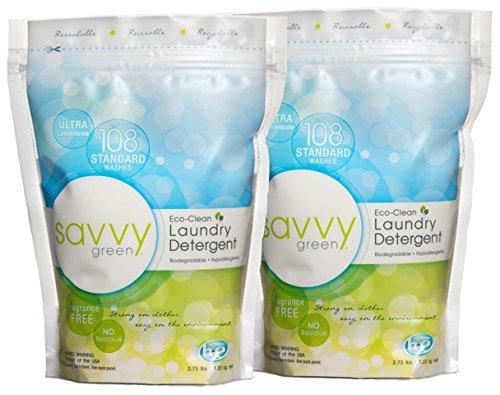 Algopix Similar Product 2 - Savvy Green 108 Wash Laundry Detergent