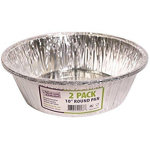 Algopix Similar Product 9 - 10 Inch Round Disposable Aluminum Foil