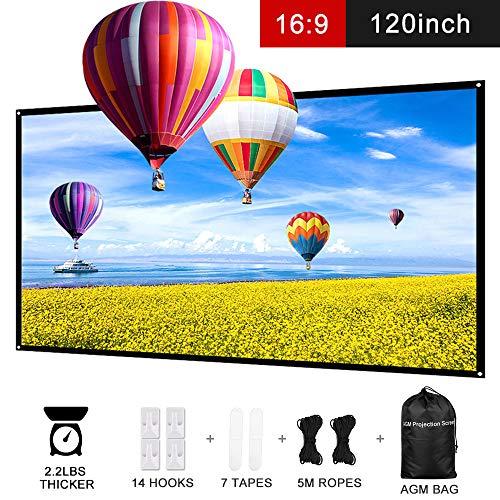 Algopix Similar Product 10 - Foldable Projector Screen AGM 169 HD
