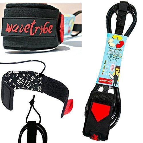 Algopix Similar Product 8 - WAVE TRIBE ECO Surfboard Leash