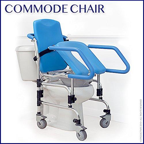 Algopix Similar Product 15 - Mobile Commode Chair with Assistive