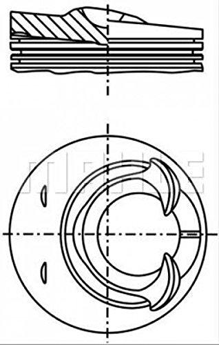 Algopix Similar Product 18 - MAHLE 028 25 00 Engine Piston