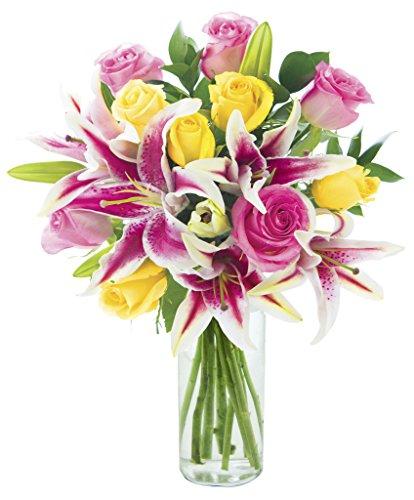 Algopix Similar Product 20 - KaBloom Lily Pop Bouquet with Fresh