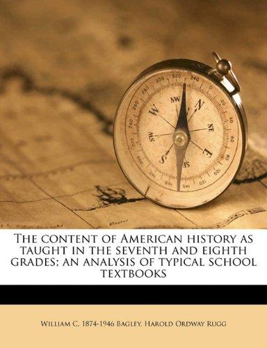 Algopix Similar Product 19 - The content of American history as