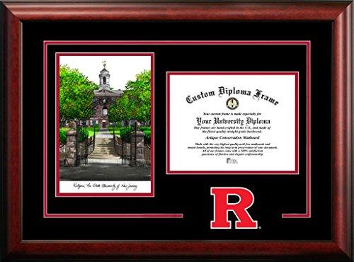 Algopix Similar Product 2 - Campus Images NJ999SG Rutgers Scarlet