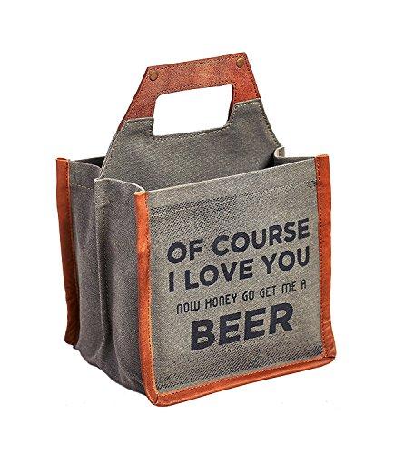 Algopix Similar Product 5 - Mona B Up-Cycled Of Course Beer Caddy