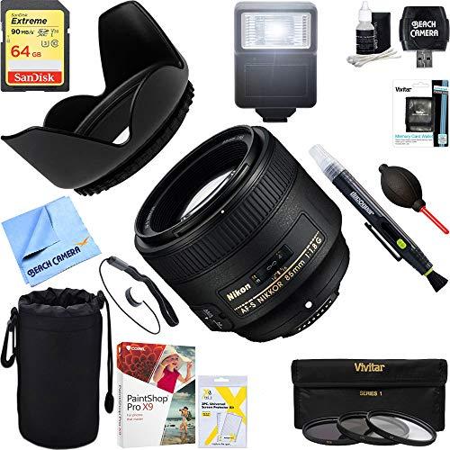 Algopix Similar Product 19 - Nikon 85mm f18G AFS NIKKOR Lens for