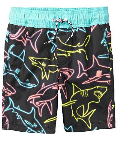 Algopix Similar Product 18 - Gymboree Little Boys Swim Trunks neon