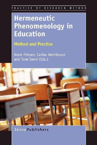 Algopix Similar Product 13 - Hermeneutic Phenomenology in Education