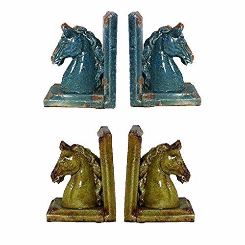 Algopix Similar Product 1 - Benzara BM164683 Ceramic Book Holder