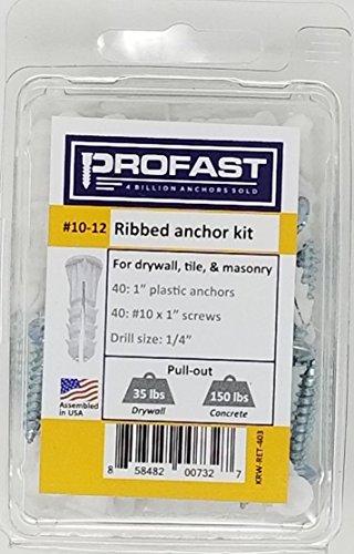 Algopix Similar Product 15 - Profast Ribbed Anchor Kit 1012