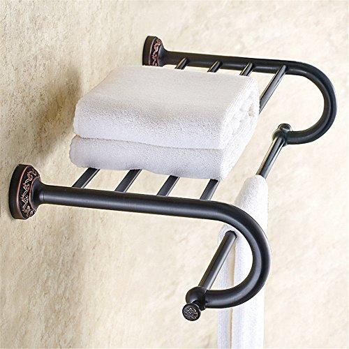 Algopix Similar Product 6 - XPYTowel rack Black Towel Rack Full
