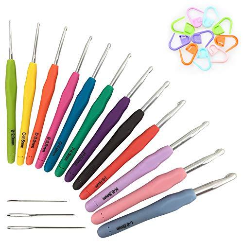 Algopix Similar Product 4 - Globalstore 12PCS Crochet Hooks Set