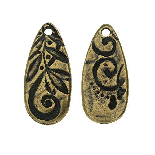 Algopix Similar Product 7 - TierraCast Charm Jardin Teardrop
