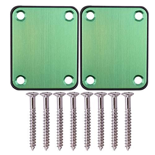 Algopix Similar Product 10 - Guitar Neck Strength Plate 2PCS Green