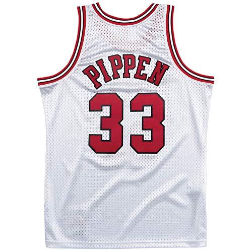 Algopix Similar Product 17 - Mitchell and Ness Pippen Platinum Bulls