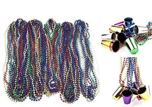 Algopix Similar Product 1 - 72 Necklace 33 inch 07mm Metallic Multi