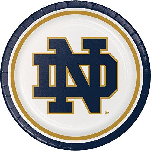 Algopix Similar Product 15 - University of Notre Dame Paper Plates