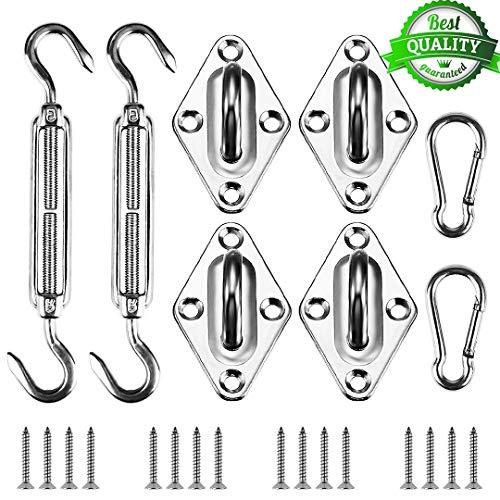 Algopix Similar Product 12 - Shade Sail Hardware Kit for Rectangle