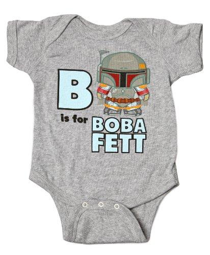 Algopix Similar Product 3 - Star Wars  B is for Boba Fett  Infant