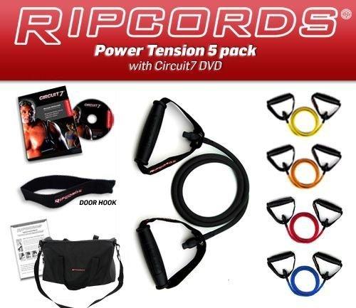 Algopix Similar Product 12 - Ripcords Resistance Exercise Bands 