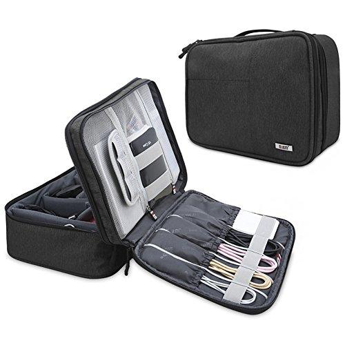 Algopix Similar Product 13 - BUBM Electronic Organizer Double Layer