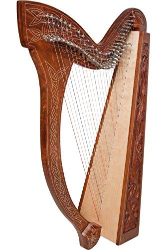 Algopix Similar Product 18 - Minstrel Harp TM, 29 Strings, Vine