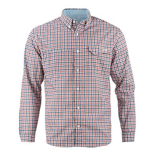 Algopix Similar Product 6 - Huk Mens Tide Point Woven Plaid Long