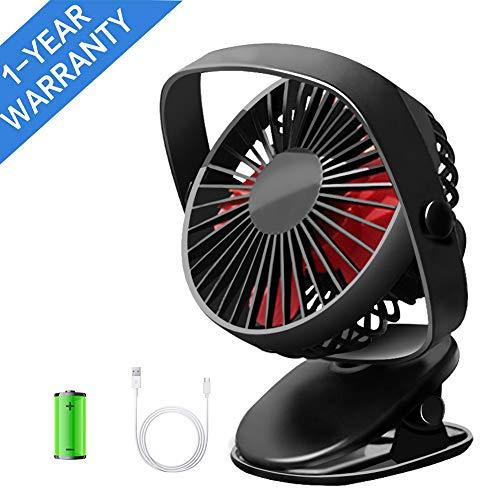 Algopix Similar Product 12 - Mini Stroller Fan ThreeMay Desk and