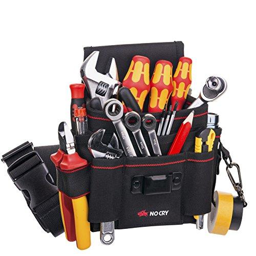 Algopix Similar Product 13 - NoCry Heavy Duty Canvas Tool Pouch with