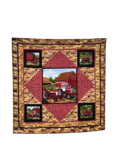 Algopix Similar Product 10 - IH Farmall Tractor Queensize Quilt