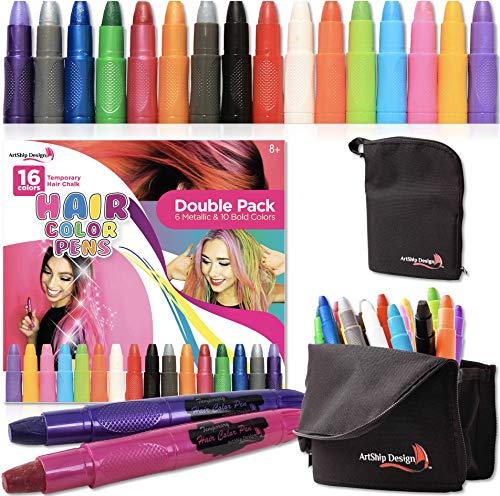 Algopix Similar Product 18 - 16 Colors Hair Chalk Double Pack