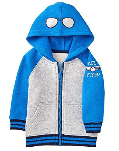 Algopix Similar Product 3 - Gymboree Baby Boys Long Sleeve Zip