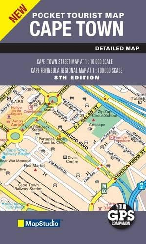Algopix Similar Product 20 - Cape Town Pocket Map 1:100 000 MapStudio