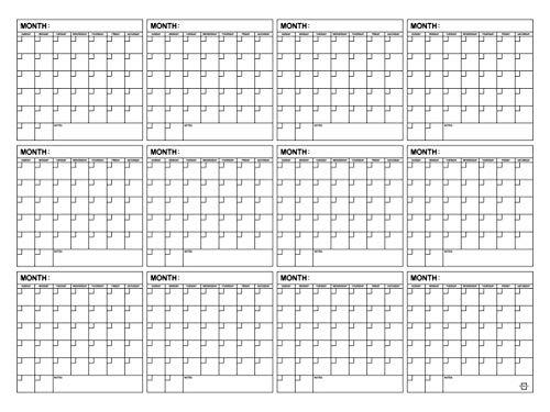 Algopix Similar Product 11 - Scribbledo Jumbo Dry Erase Yearly