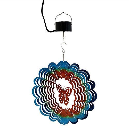 Algopix Similar Product 18 - Sunnydaze Reflective 3D Whirligig