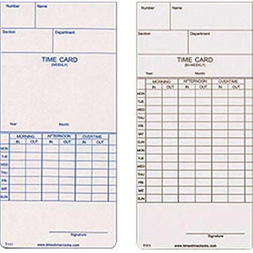 Algopix Similar Product 7 - Acroprint 091000001 Time Cards for